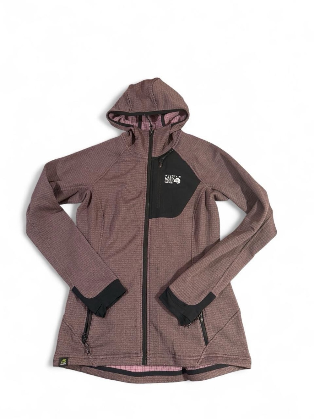Mountain Hardwear Women's Hooded Full-Zip Jacket in Mauve